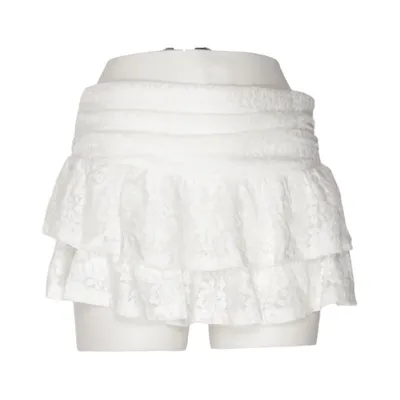 Skort (Wit) van Cider Elastaan, Polyamide