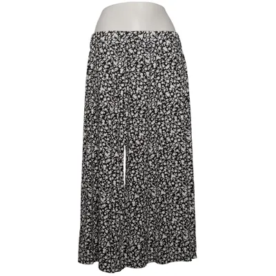 Skirt (Black, White) from Les Lunes Elastane, Viscose