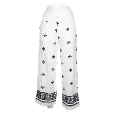 Palazzo pants (White, Black) from Musy Muse Cotton, Linen