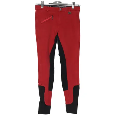Pantalon d'équitation (Rouge, Noir) de ELT Coton, Élasthane