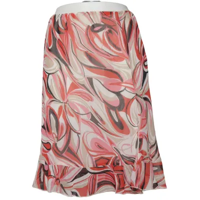 Strandrock (Rot, Pink, Mehrfarbig) von Coolwater Polyester