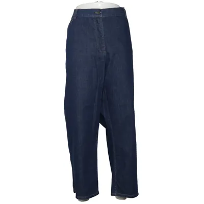 Jeans (Blå) från Pure by Ulla Popken Bomull, Elastan