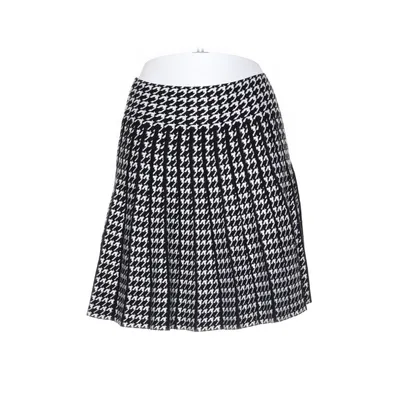 Kjol (Svart, Vit) från Cherry Koko Elastan, Viskos