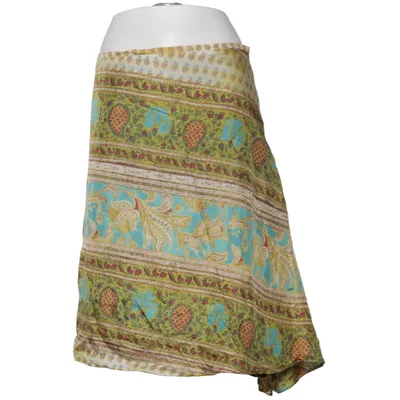 Jupe portefeuille (Vert, Bleu, Multicolore) de Heartbreaker Viscose