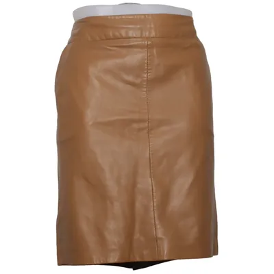 Lederrock (Braun) von Set Leder, Polyester