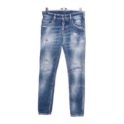 Jeans (Blå) från Dsquared2 Bomull, Elastan