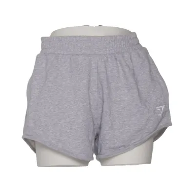 Mjukisshorts (Grå) från Gymshark Bomull, Återvunnen polyester