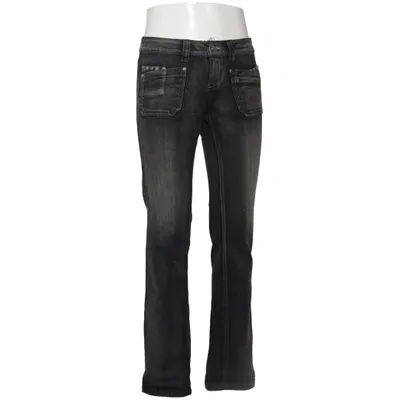 Jeans (Grå) från InScene Bomull, Elastan
