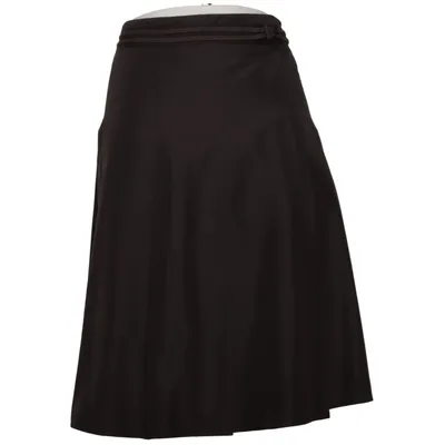 Skirt (Gray) from Oui Moments Acetate, Polyester