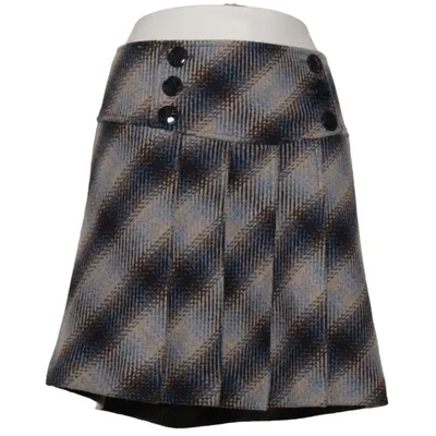 Skirt (Blue, Gray, Beige) from Mexx Acrylic, Polyester, Wool