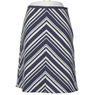 Skirt (Blue, White) from Mosaic Cotton, Polyester, Viscose