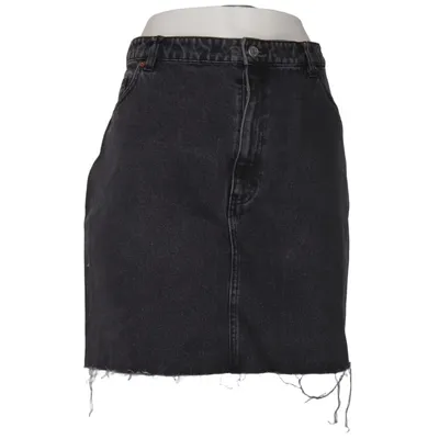 Denim skirt (Gray) from Monki Cotton, Polyester