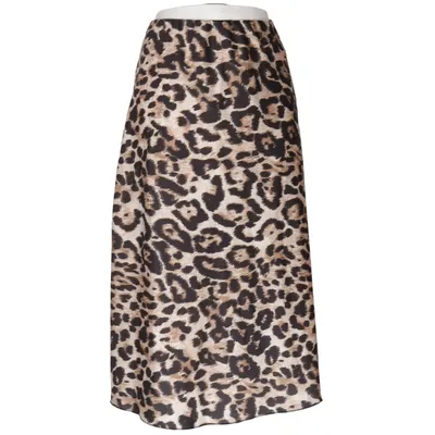 Jupe longue (Marron, Noir) de Doremi Polyester