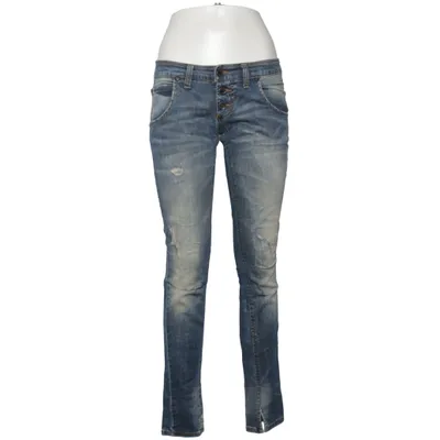 Jean (Bleu) de Please Vintage Glam Coton, Élasthane