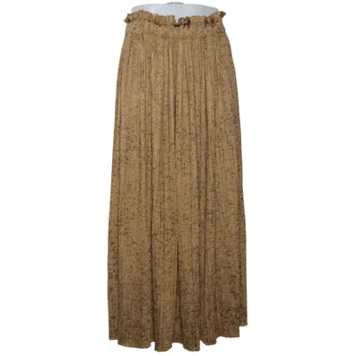Maxi nederdel (Guld, Sort) fra Jubylee Viscose