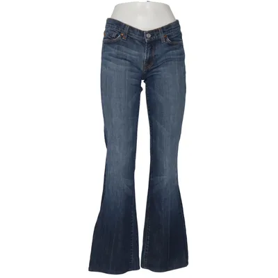 Jeans (Blå) från 7 for All Mankind Bomull, Elastan