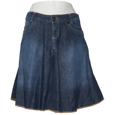 Denim skirt (Blue) from Blendshe Cotton