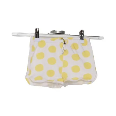 Pajama shorts (White, Yellow) from Lamino Elastane, Organic cotton