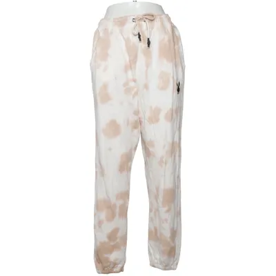Pantalon de survêtement (Blanc, Marron) de Playboy x Missguided Coton