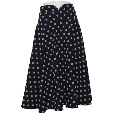 Rock (Blau, Weiß) von Collectif Vintage Elasthan, Polyester