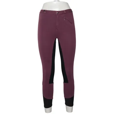 Pantalon d'équitation (Violet, Noir) de Covalliero Coton, Élasthane, Polyester, Polyuréthane