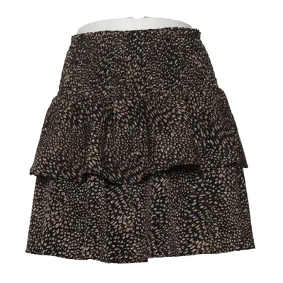 Jupe (Noir, Beige) de Retro & Icone Polyester