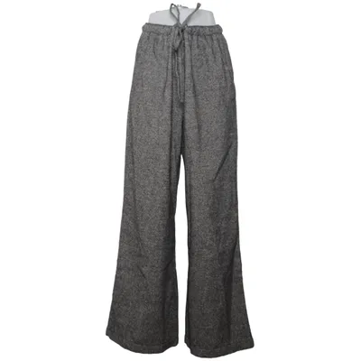 Palazzo pants (Black, White) from H&M Polyester, Wool