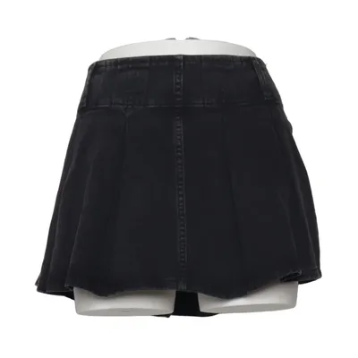 Denim skirt (Black) from River Island Cotton