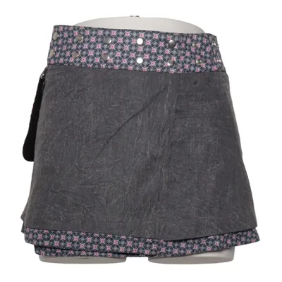 Jupe portefeuille (Gris, Rose, Multicolore) de Moshiki Coton