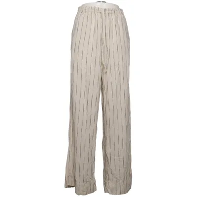 Palazzo pants (Beige, Blue) from H&M