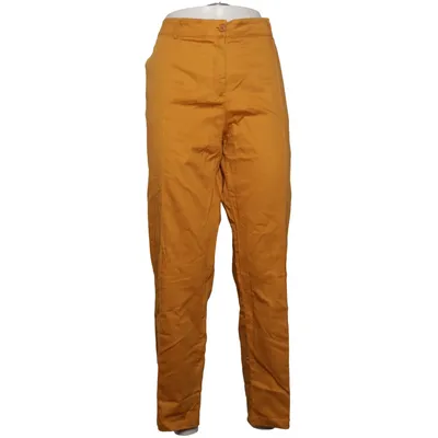 Chinos (Yellow) from Sasio Cotton, Elastane