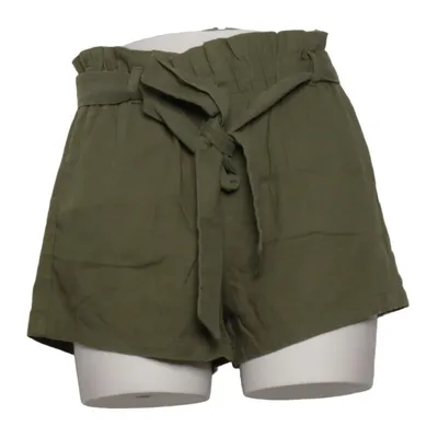 Shorts (Green) from Active Usa Cotton, Linen, Polyester, Viscose
