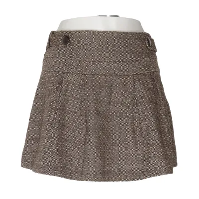 Skirt (Brown, White) from Pimkie Acrylic, Polyester, Wool