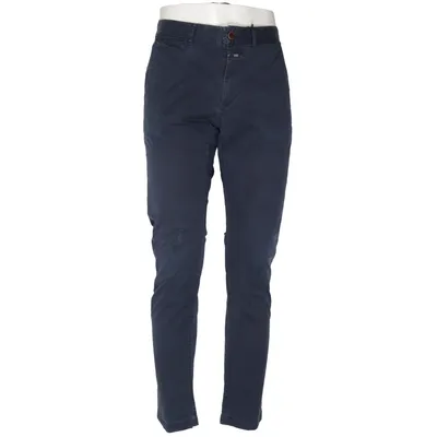 Chinos (Blue) from Division Cotton, Elastane