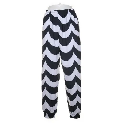 Trainingsbroek (Zwart, Wit) van Adidas x Marimekko Gerecycled polyester