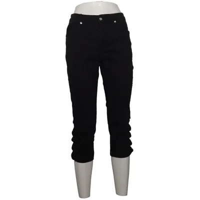 Trekvartsbyxor (Svart) från Bodyflirt Bomull, Elastan