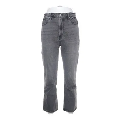 Jeans (The Ankle Straight Ultra High Rise) från Abercrombie & Fitch Bomull, Elastan