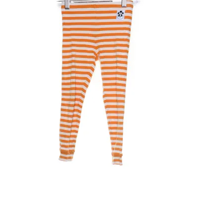 Legging (Orange, Blanc) de Mini Rodini Élasthane, Coton biologique