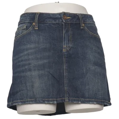 Denim skirt (Blue) from Mango Cotton, Polyester