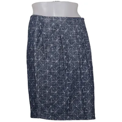 Skirt (Blue, White) from Hessnatur Organic cotton