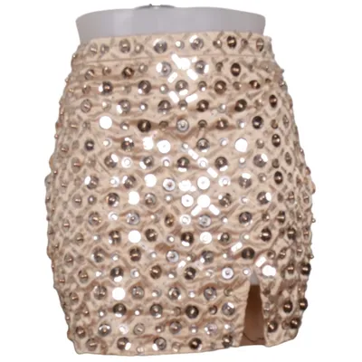 Skirt (Beige) from ASOS Design Polyester