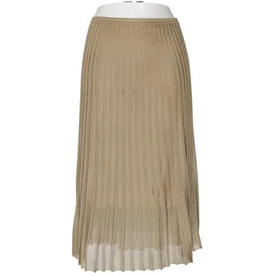 Långkjol (Guldfärgad) från Vince Polyester, Viskos