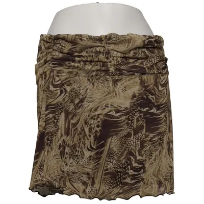 Kjol (Beige, Brun, Svart) från Collusion Elastan, Polyester