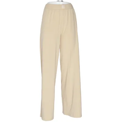 Palazzobyxor (Beige) från Hugo Bomull, Elastan, Lyocell, Viskos