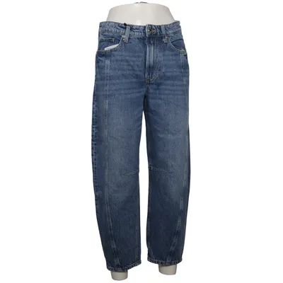Jeans (Barrel Loose Fit Mid Waist ) fra &Denim by H&M Bomuld, Polyester