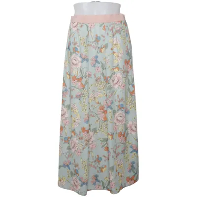 Långkjol (Blå, Flerfärgad) från Apriori Polyester
