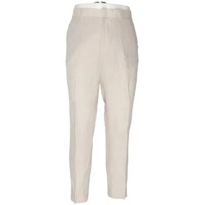 Byxor (Beige) från H&M Bomull, Linne, Polyester