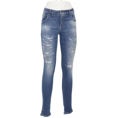 Jean (Bleu) de Met Coton, Élasthane