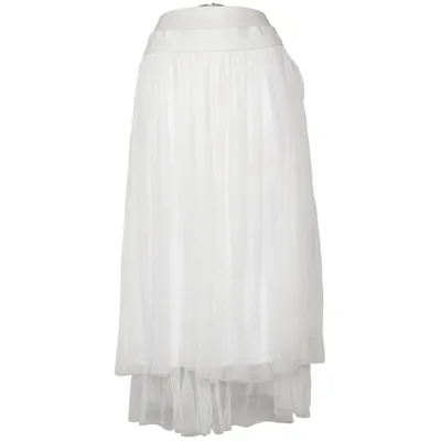 Tulle skirt (White) from Xuna Polyester, Viscose