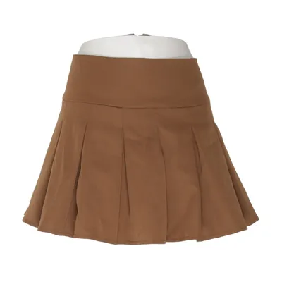 Jupe (Marron) de Romwe Élasthane, Polyester